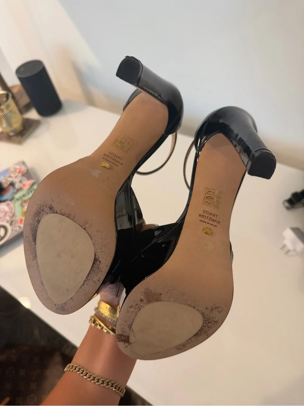 Stuart Weitzman Disco Platform Sandal - Picture 8 of 13